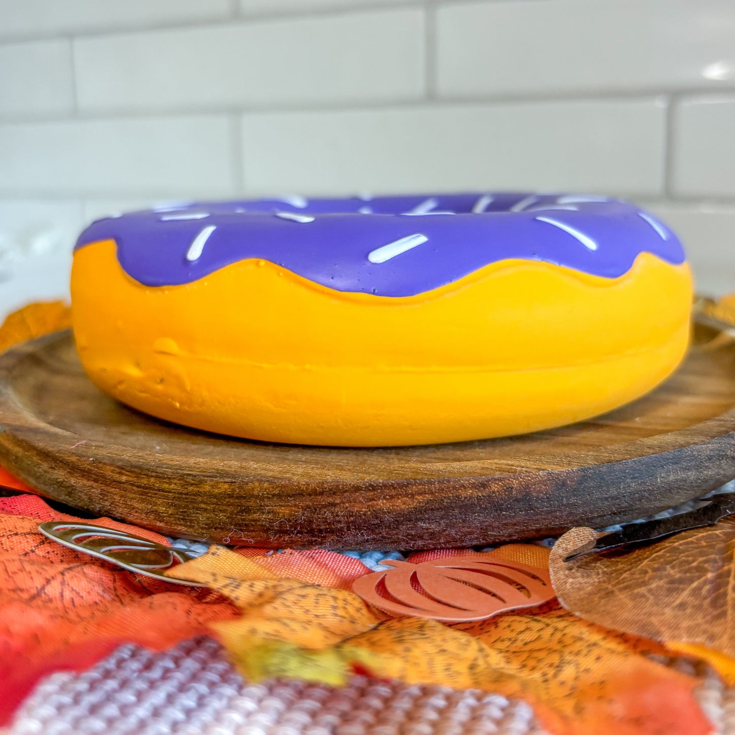 Latex Halloween Donut - Purple