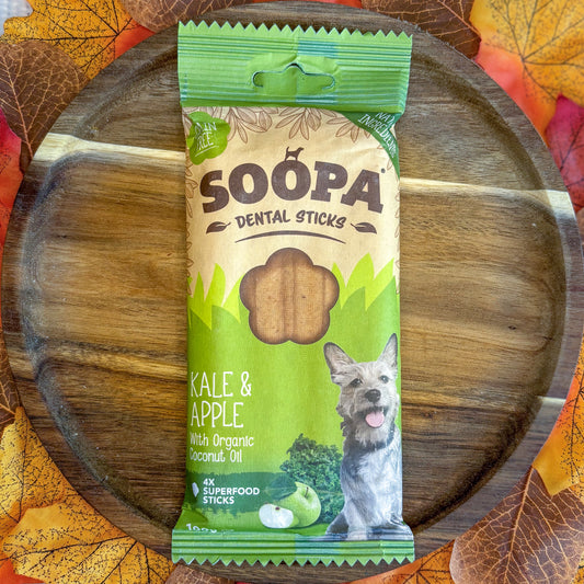 Soopa - Kale & Apple Dental Sticks