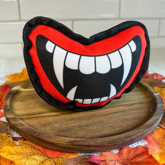 Vampire Fangs Dog Toy