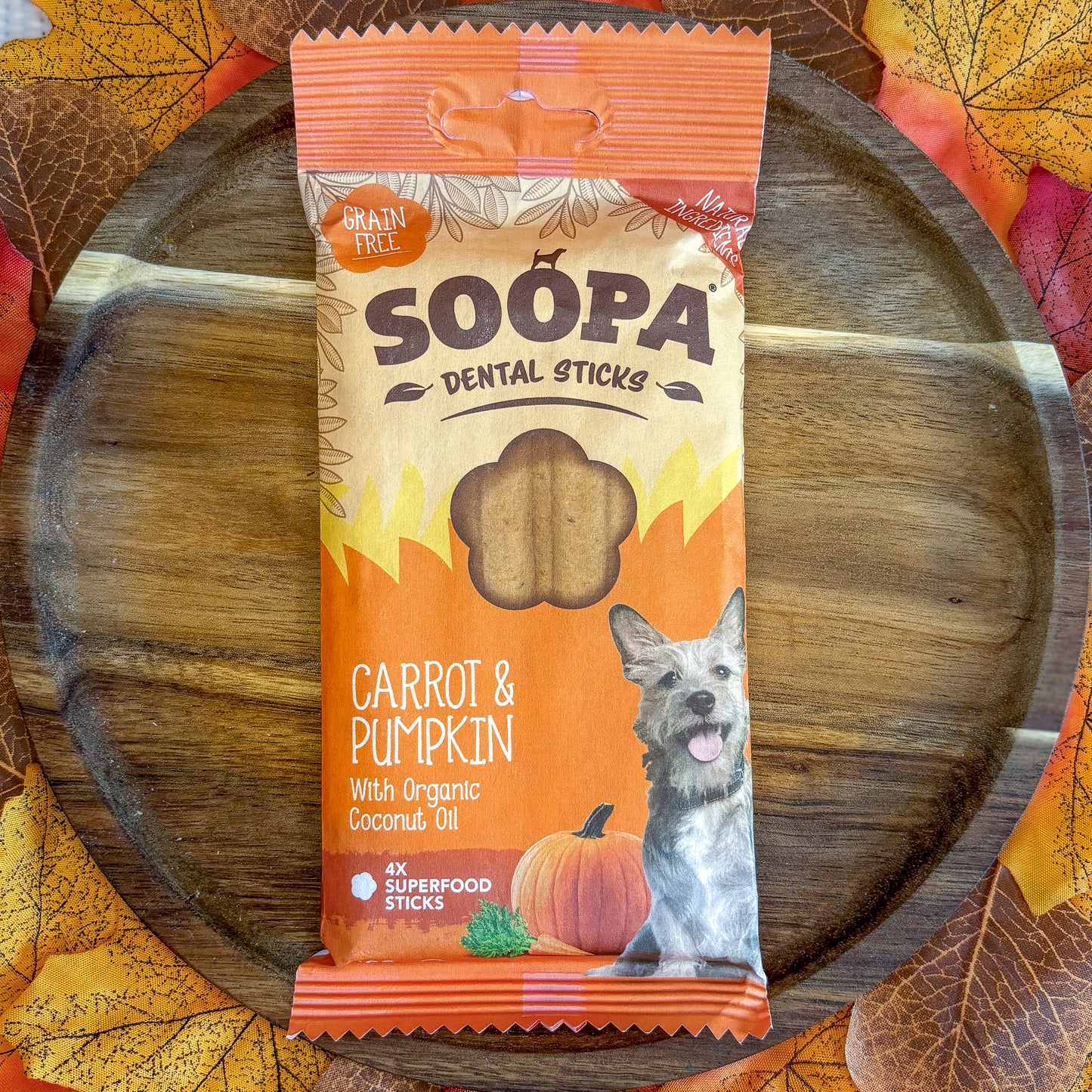 Soopa - Carrot & Pumpkin Dental Sticks